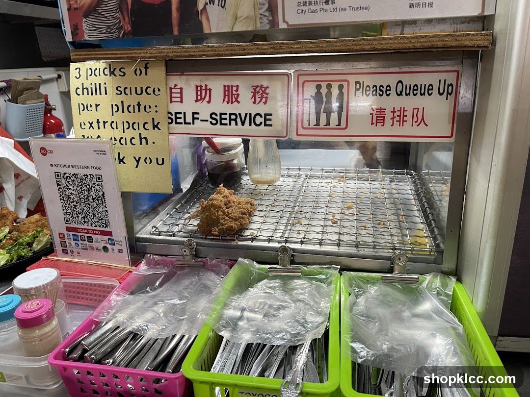Self-Service Western Food Stall