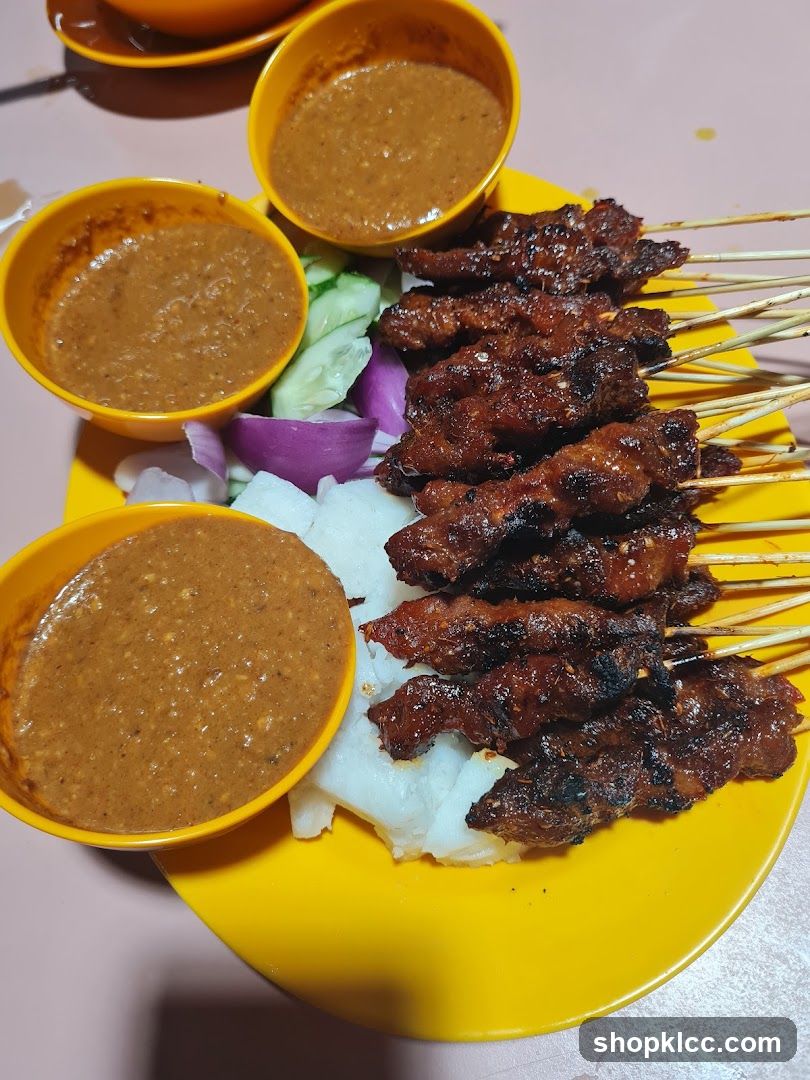 Satay with Peanut Sauce