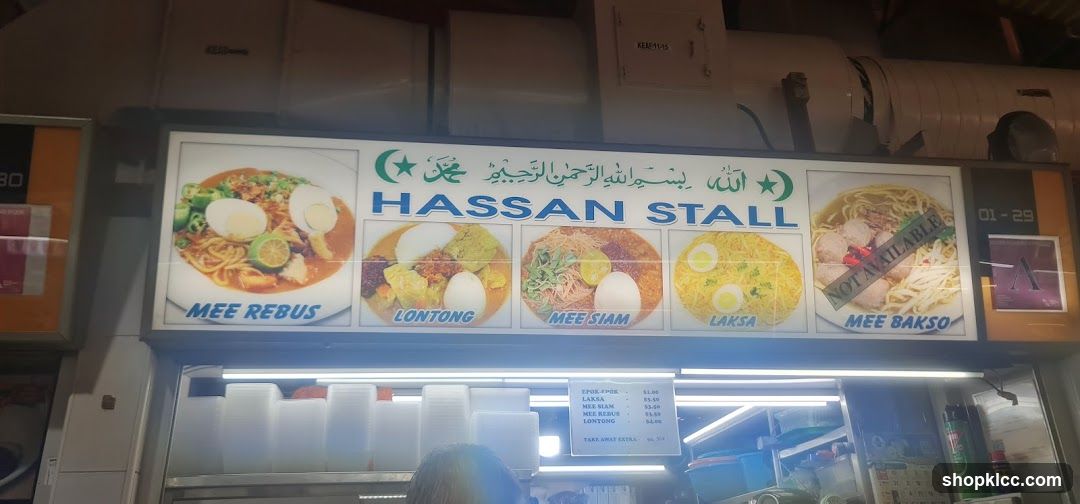 Hassan Stall Menu