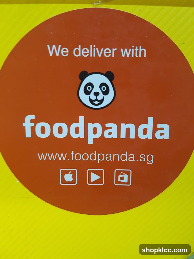 Foodpanda Delivery Sticker