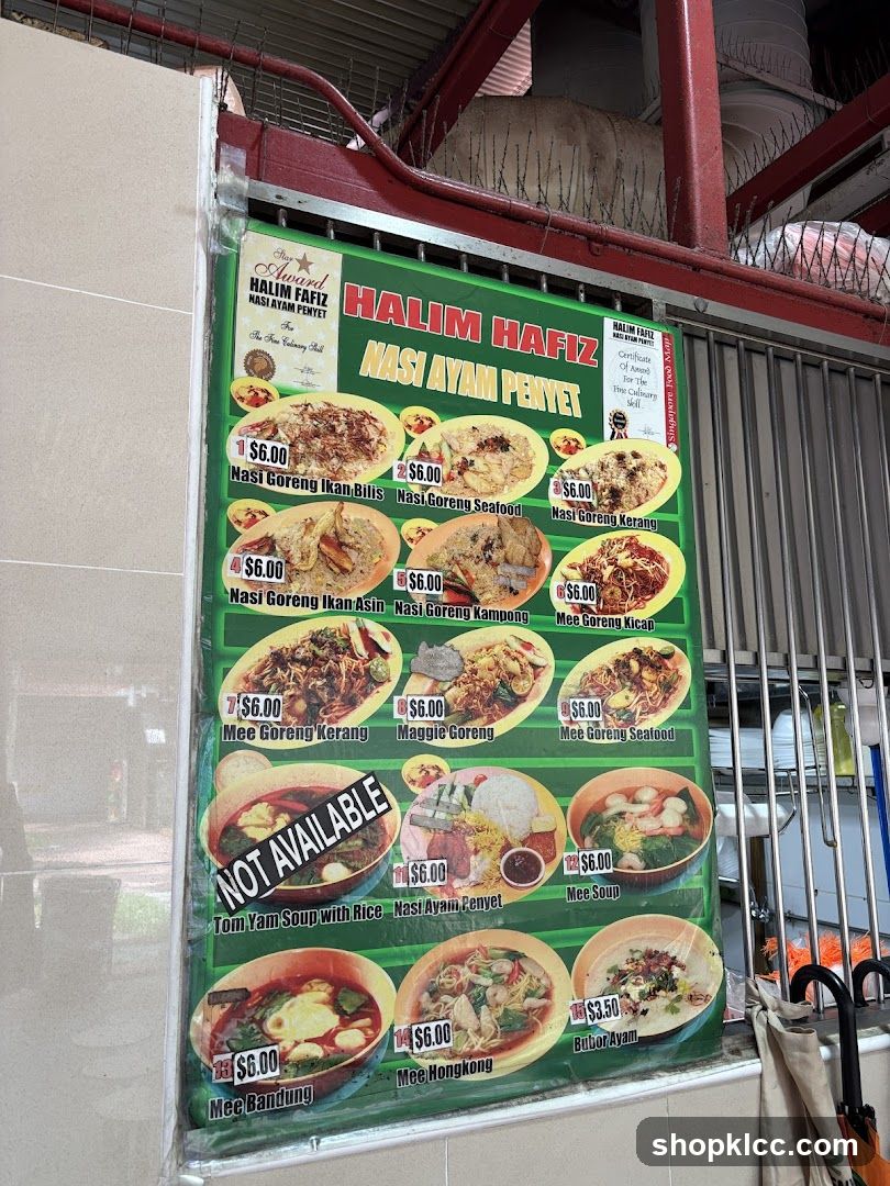 HALIM HAFIZ NASI AYAM PENYET