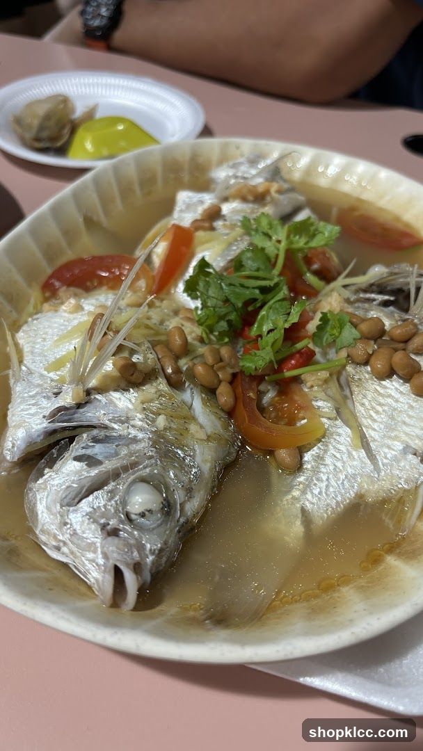 Steamed Fish with Soy Sauce