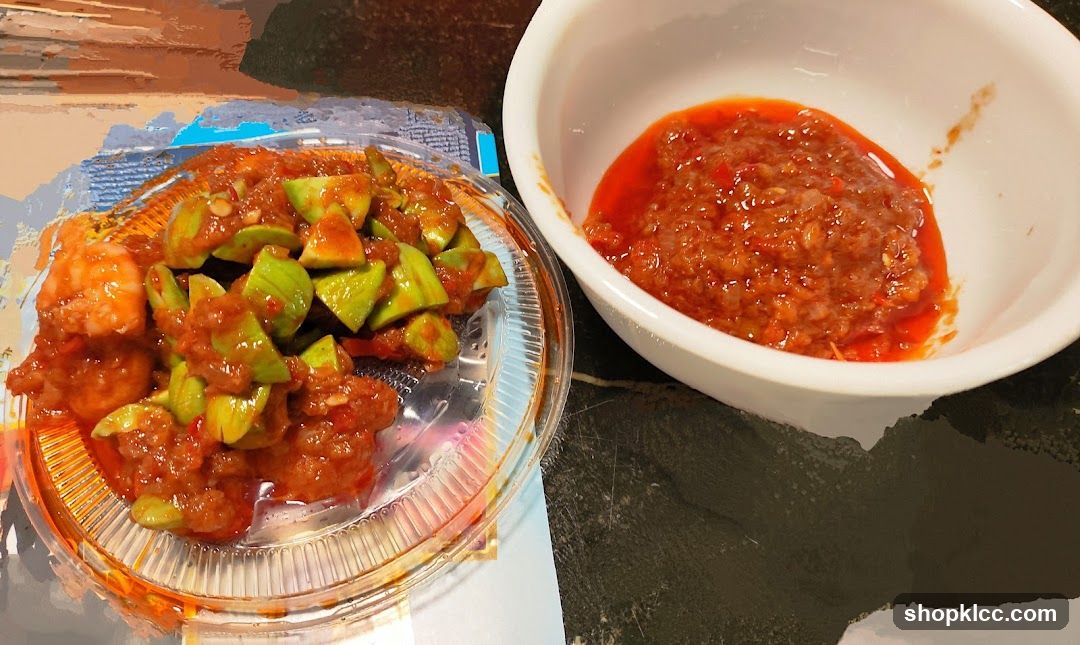 Shrimp and Stink Beans with Chili Paste