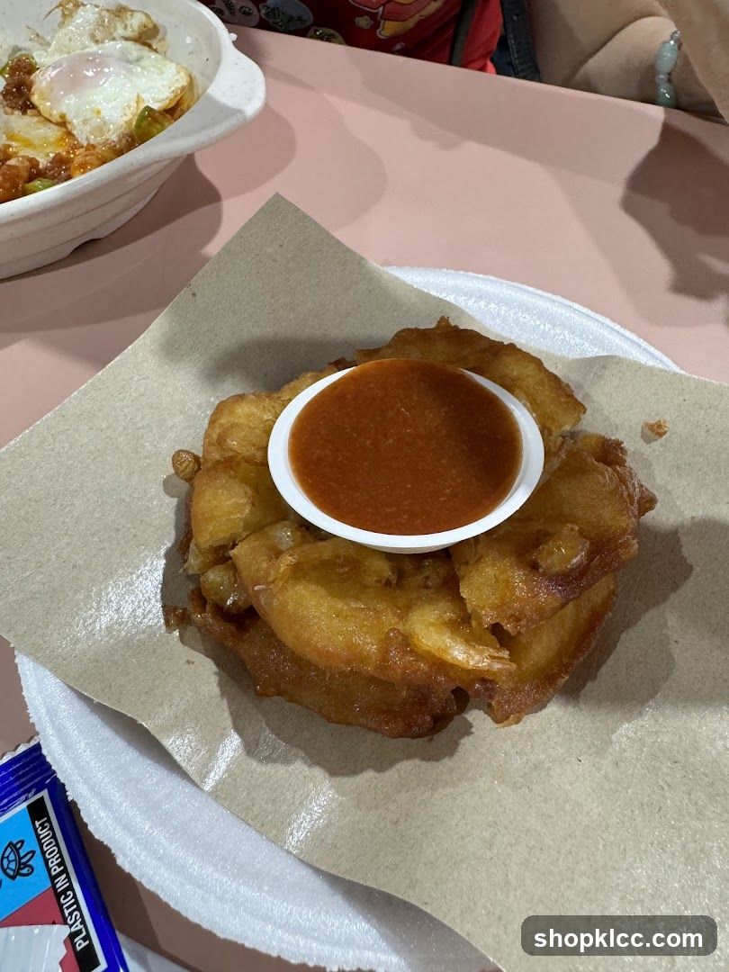 Fried Snack with Dipping Sauce