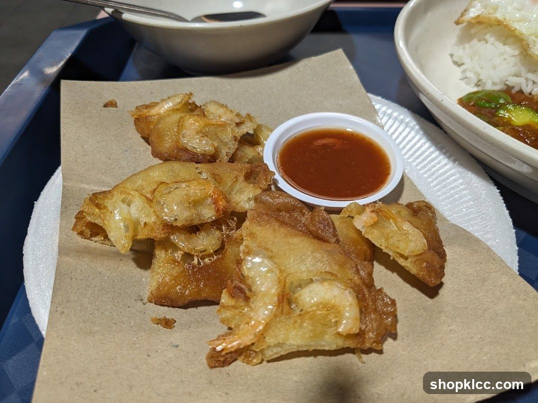 Fried Shrimp Fritters with Sauce