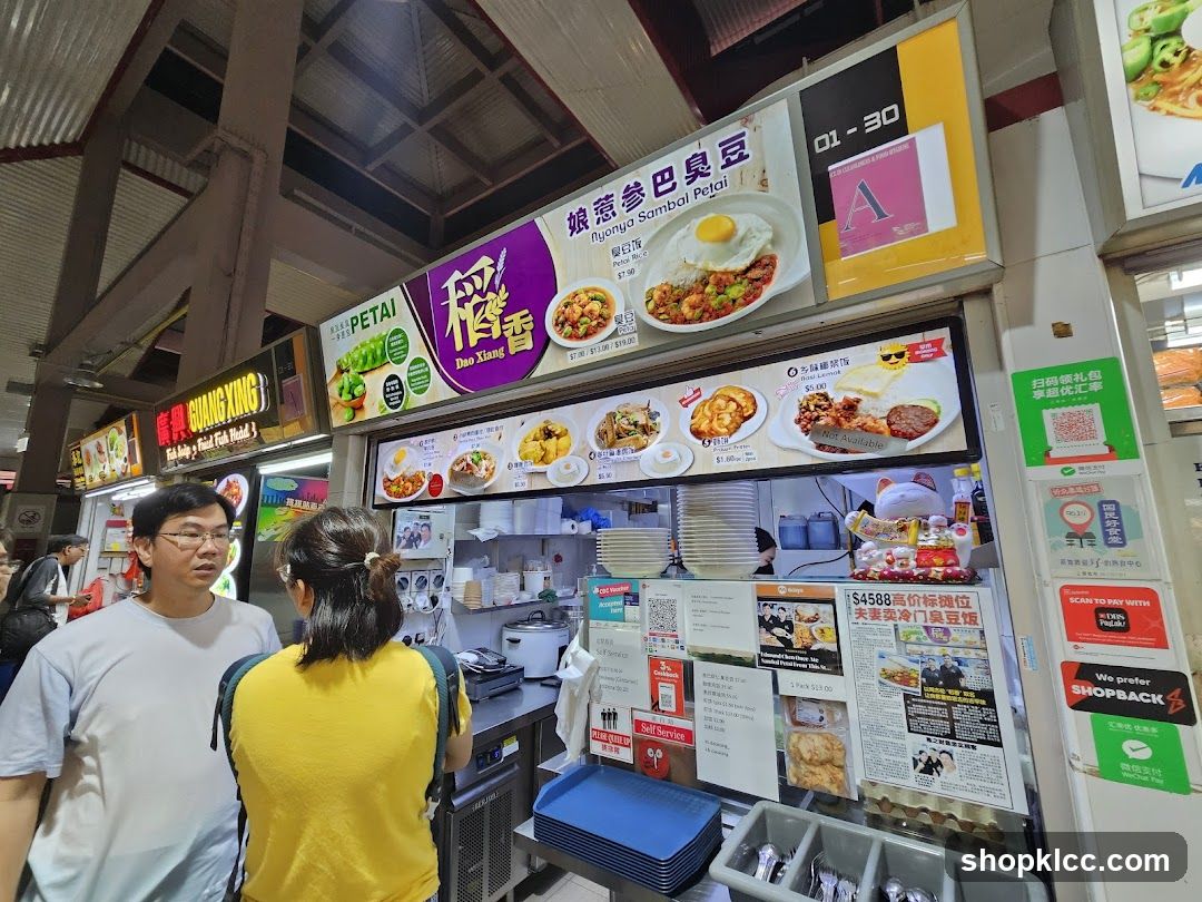 Food Stall Display