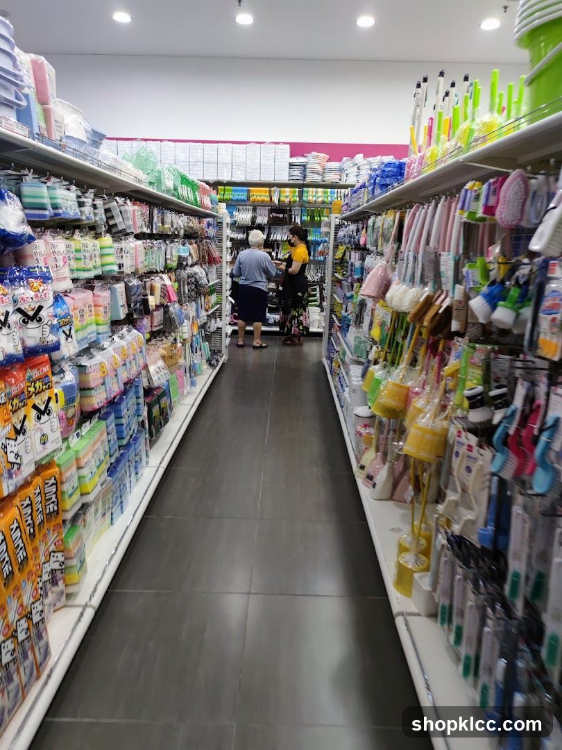 Aisle in a store