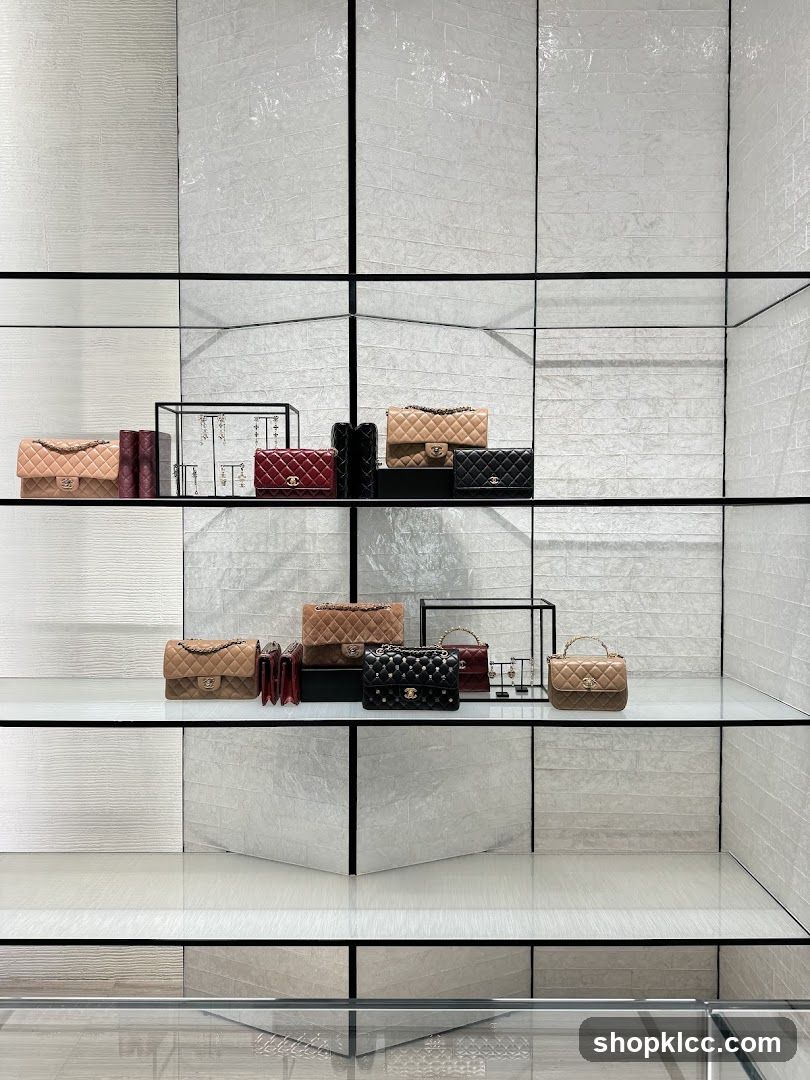 Chanel Handbags Display