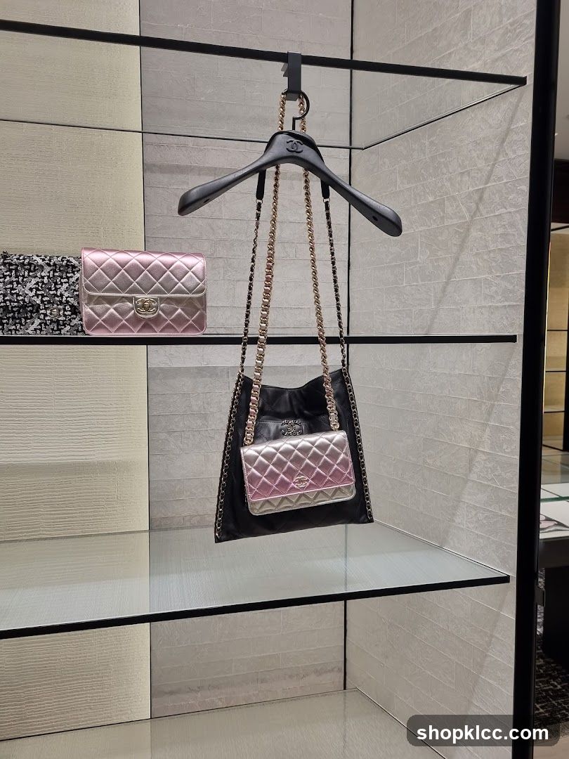 Chanel Handbags on Display