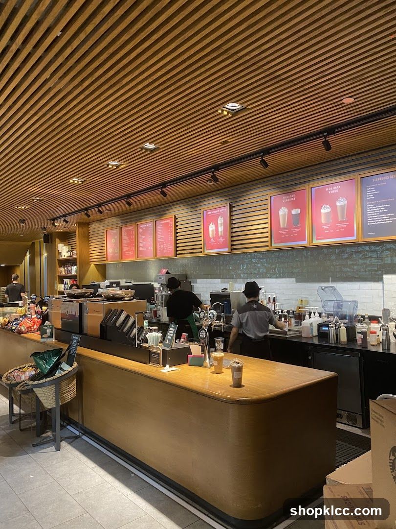 Starbucks interior