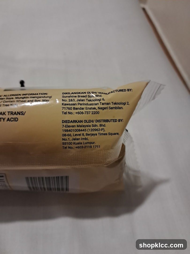 Product Packaging Information