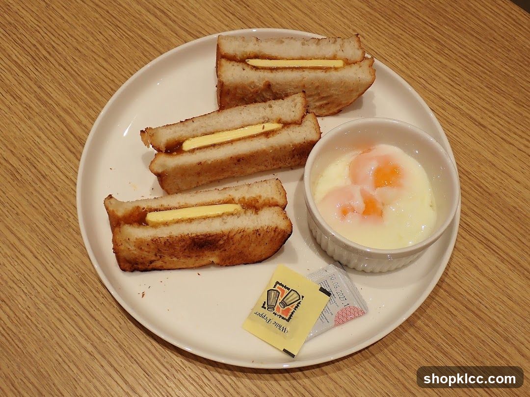 Toast with Butter and Soft-Boiled Eggs