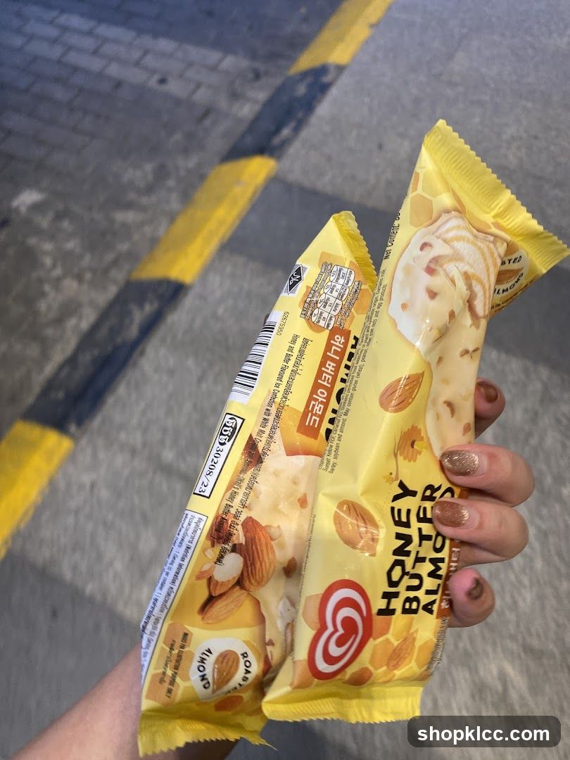 Honey Butter Almond Ice Cream Bars