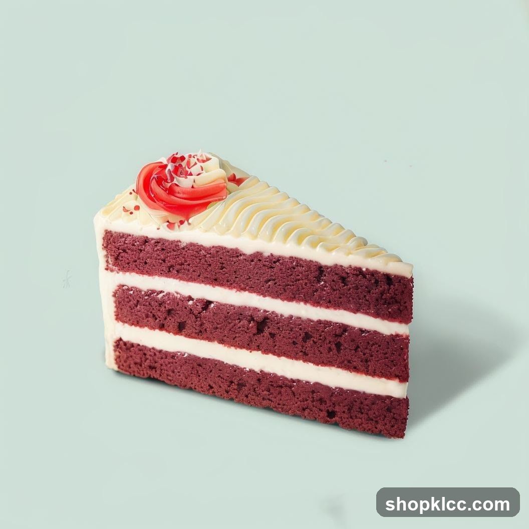 Red Velvet Cake Slice