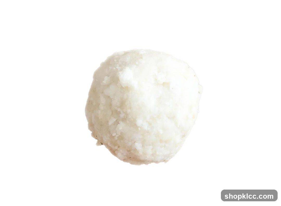 White Ball of Food