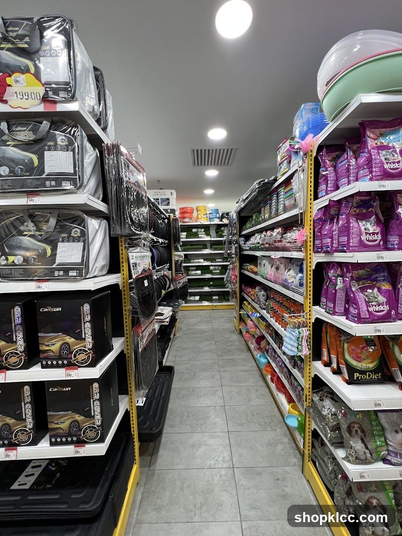 Store Interior Aisle View