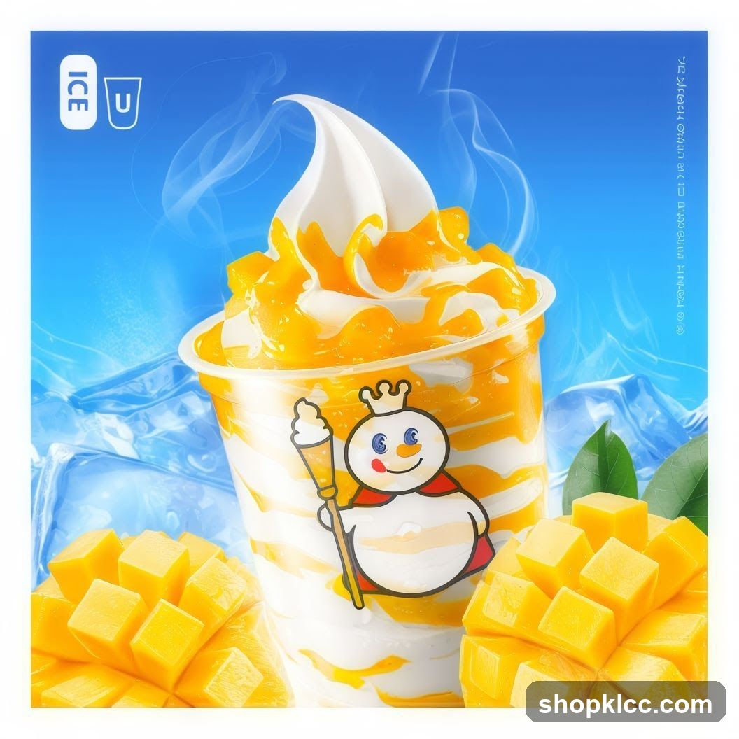 Mango Ice Cream Drink