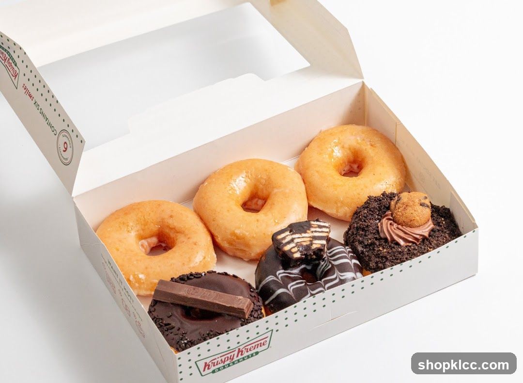 Krispy Kreme Donut Box