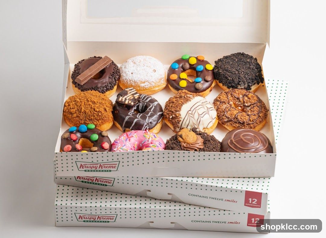 Krispy Kreme Doughnut Box