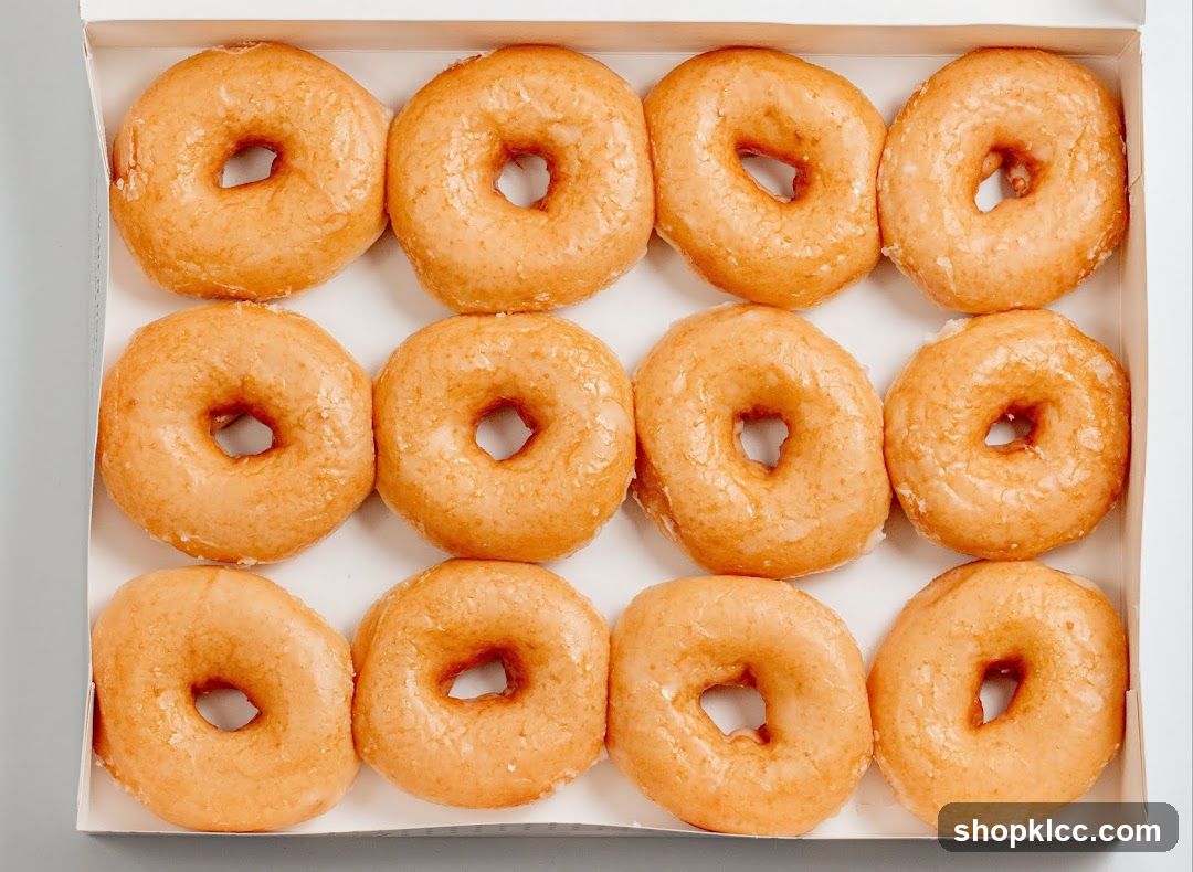 Box of Glazed Doughnuts