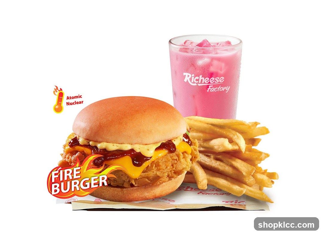 Fire Burger Meal