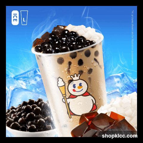 Bubble Tea Advertisement