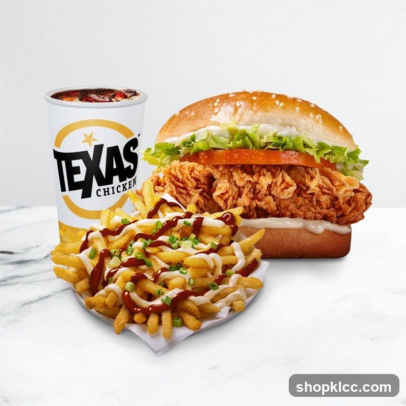Texas Chicken Meal Set