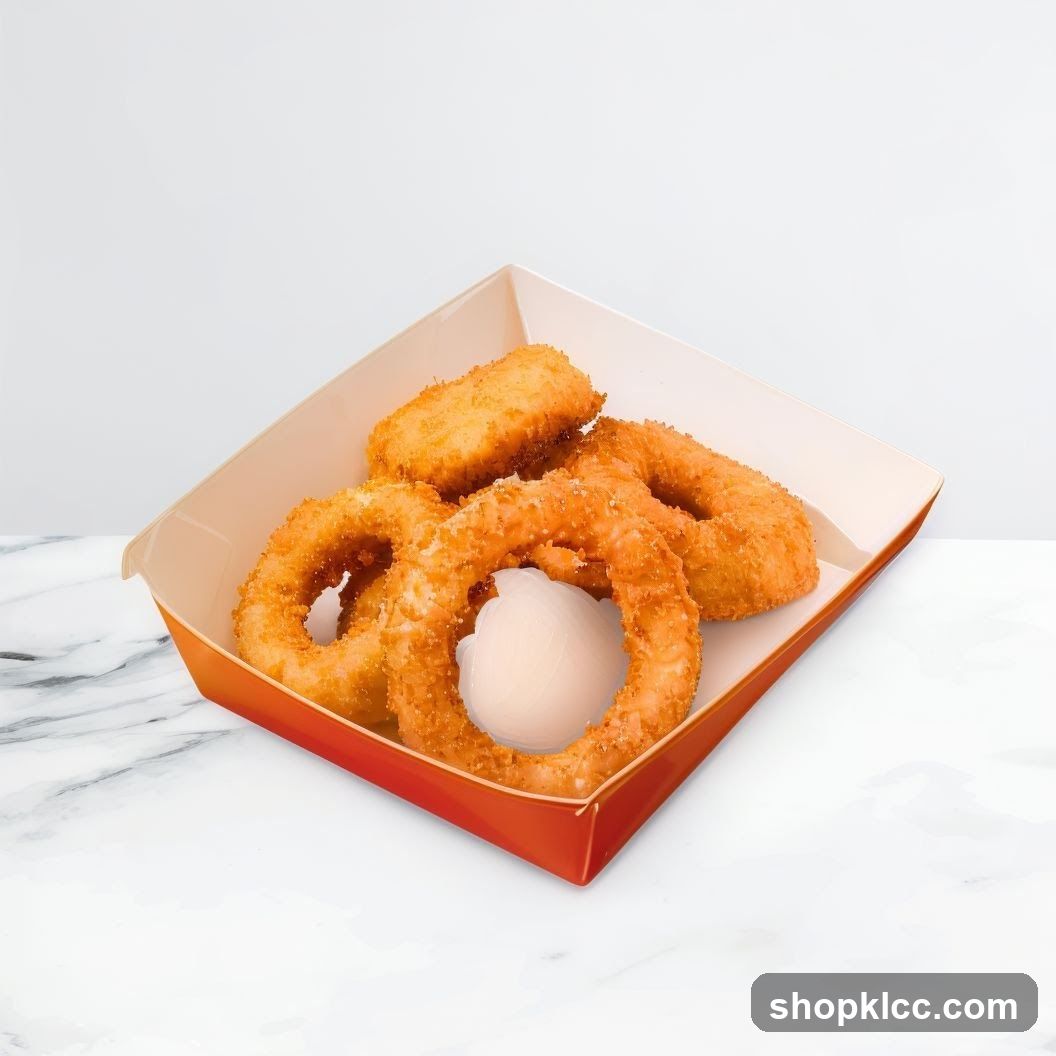 Onion Rings and Mozzarella Sticks