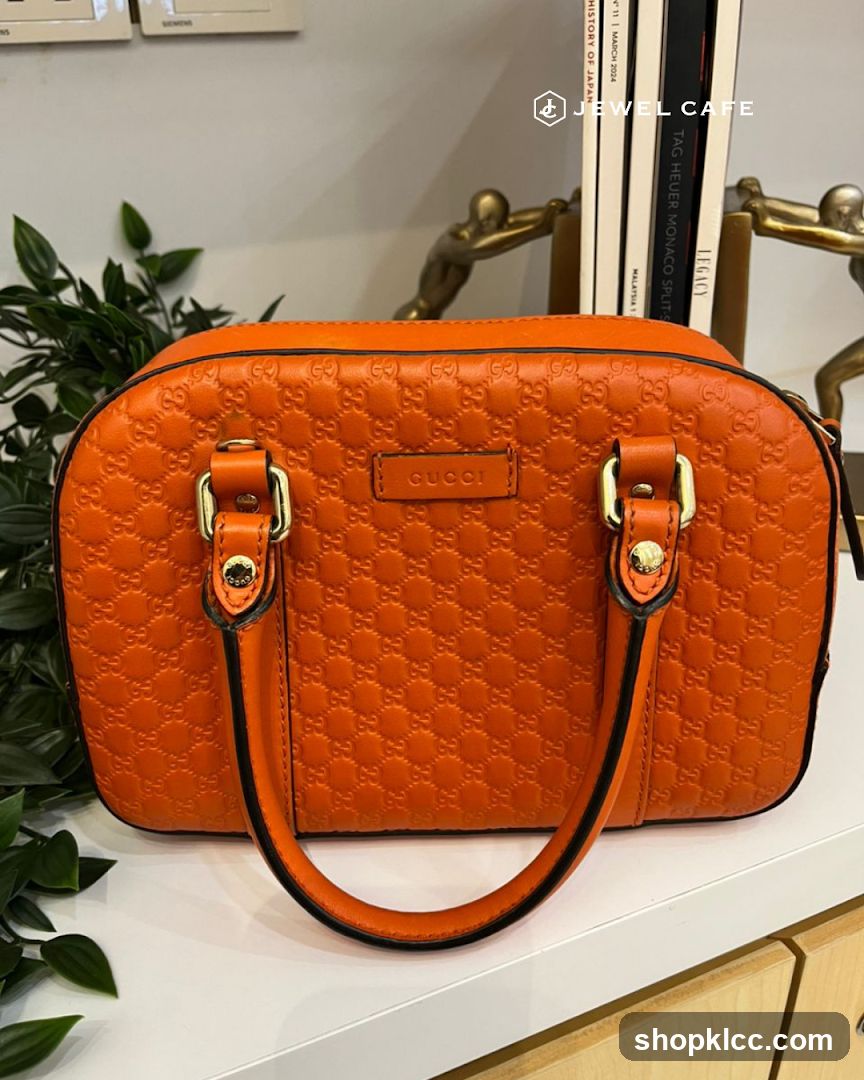 Orange Gucci Handbag
