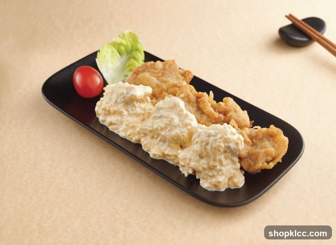 Fried Chicken with Tartar Sauce