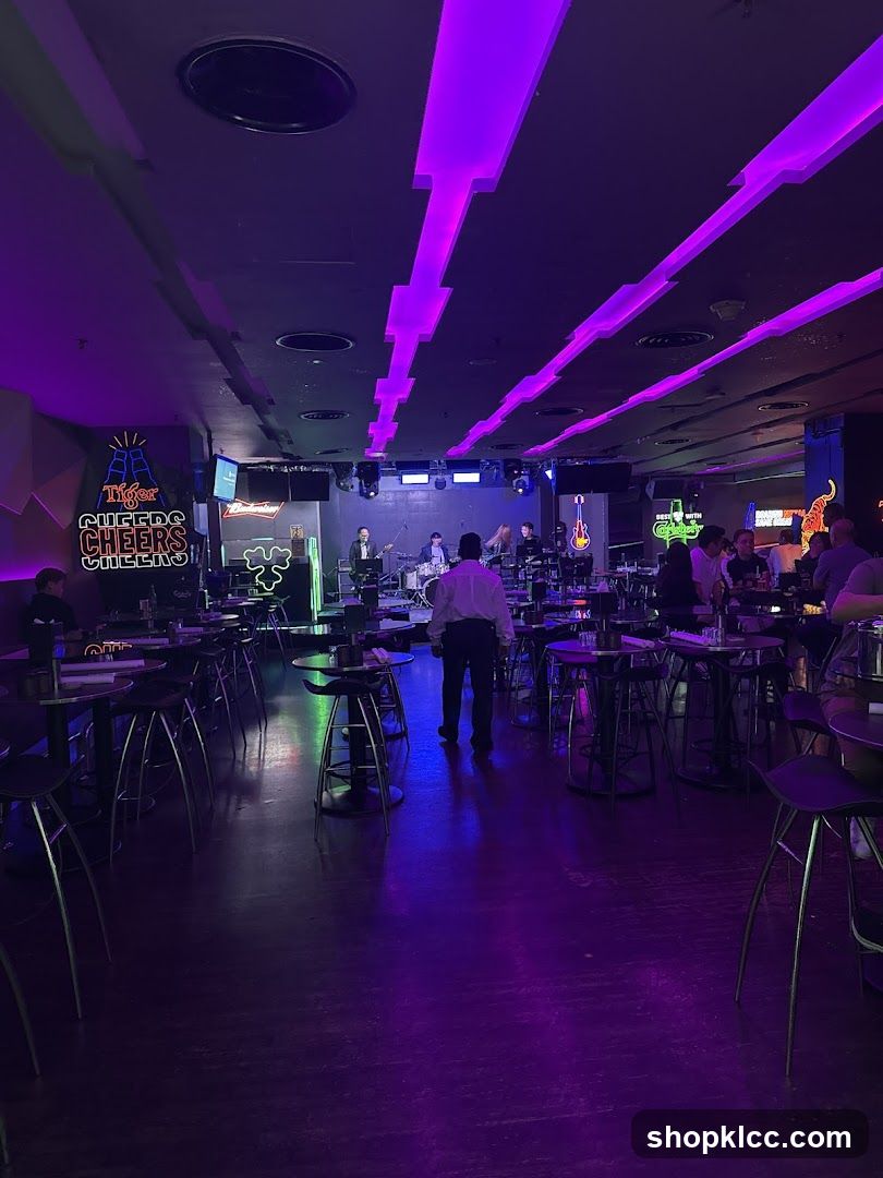 Interior of a nightclub or bar