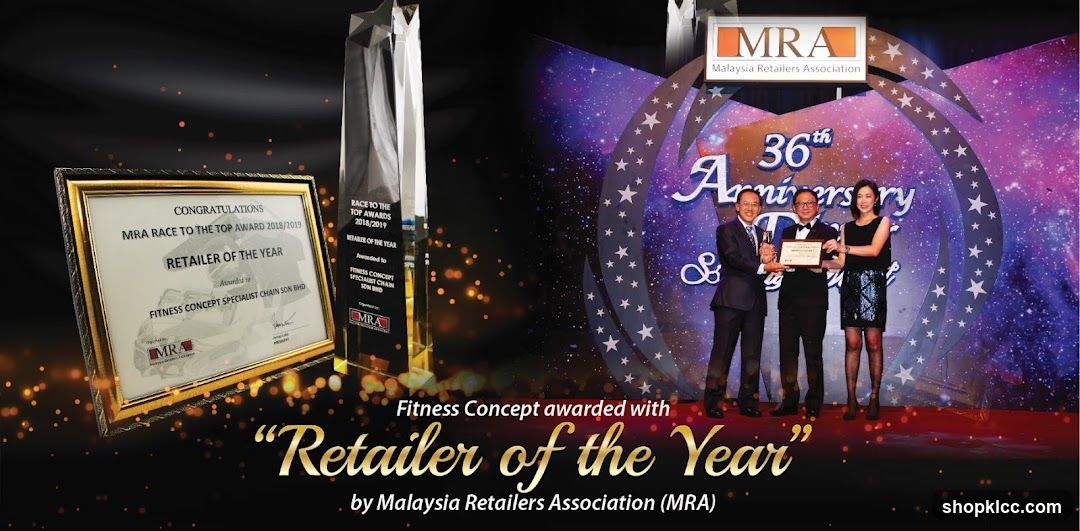 Fitness Concept awarded Retailer of the Year