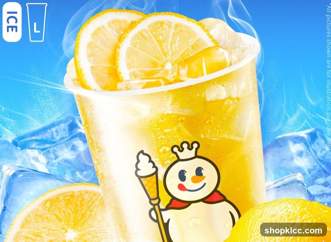 Lemon Drink Advertisement