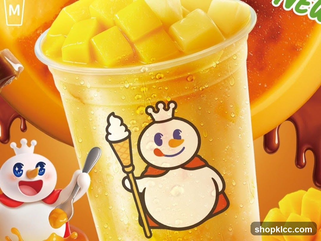 Mango Drink Advertisement