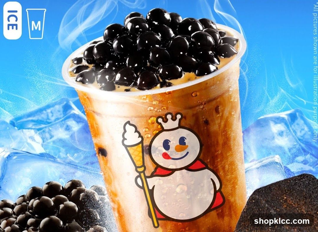 Boba Tea Product Advertisement