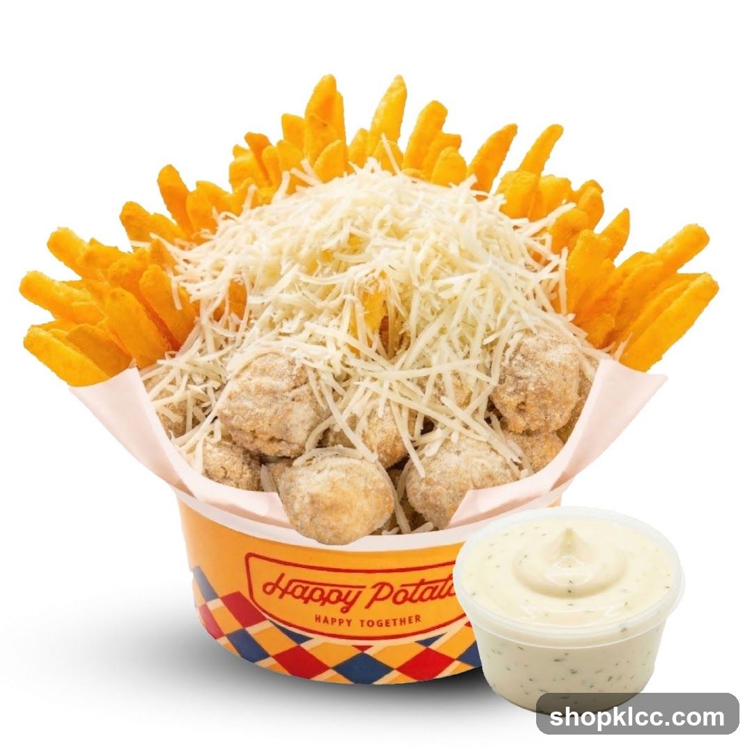 Happy Potato Food Item