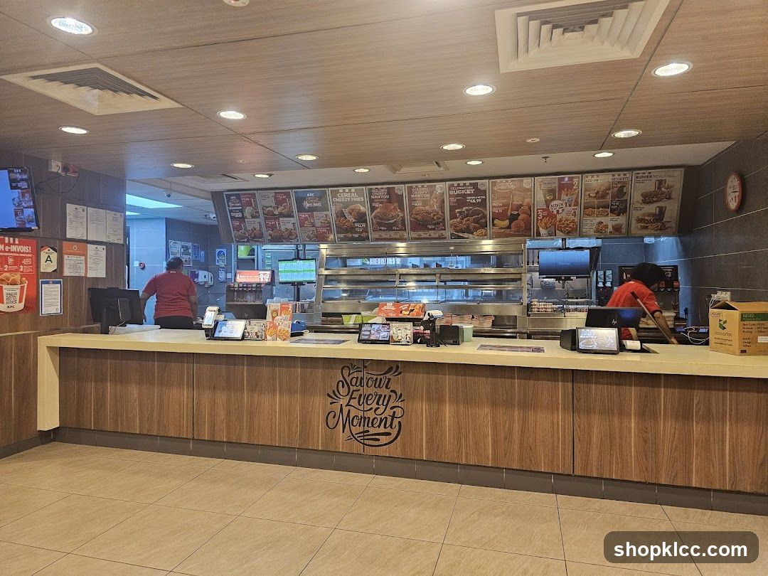 Restaurant Interior Counter Area
