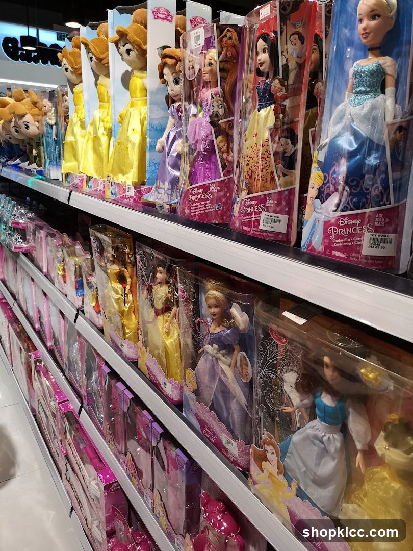 Disney Princess Dolls Display
