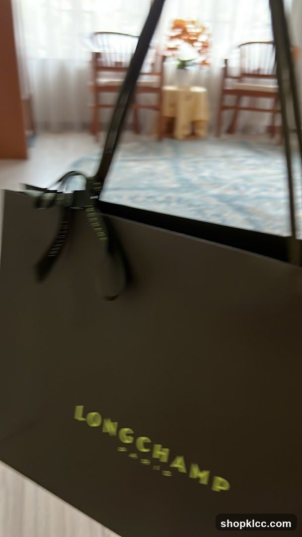 Longchamp shopping bag