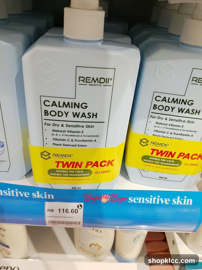 Remdii Calming Body Wash Twin Pack