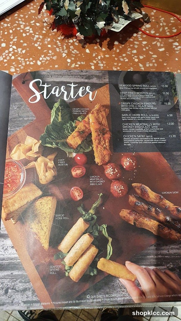 Starter Menu