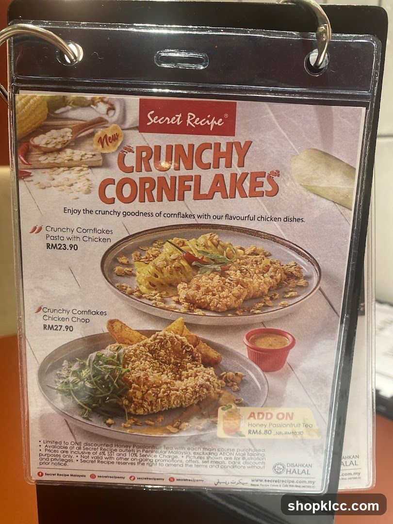Secret Recipe Crunchy Cornflakes