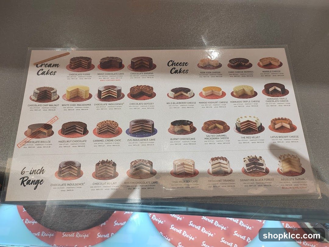 Secret Recipe Cakes
