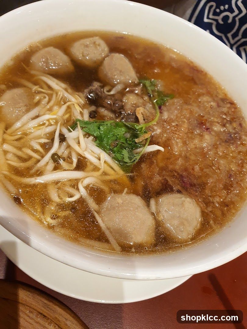 Bowl of Noodle Soup