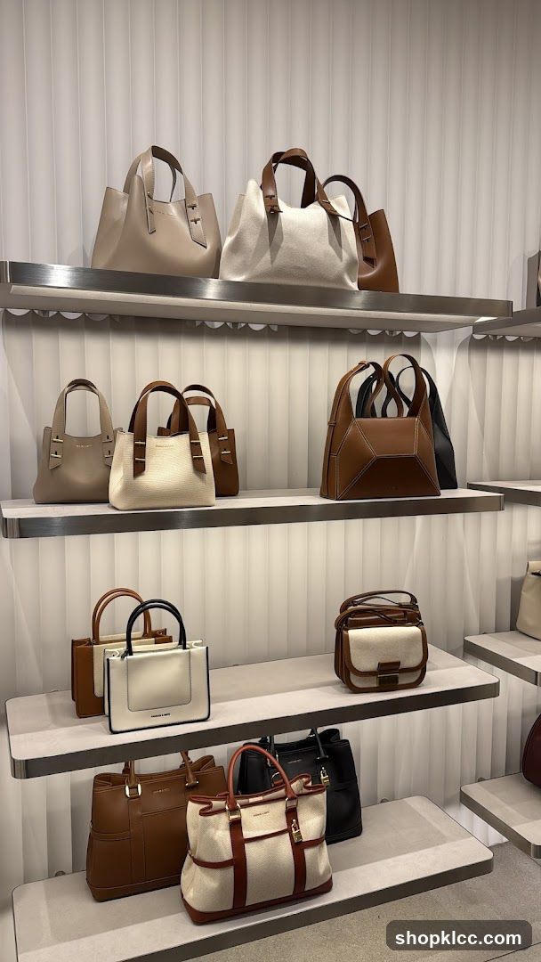 Handbags on Display
