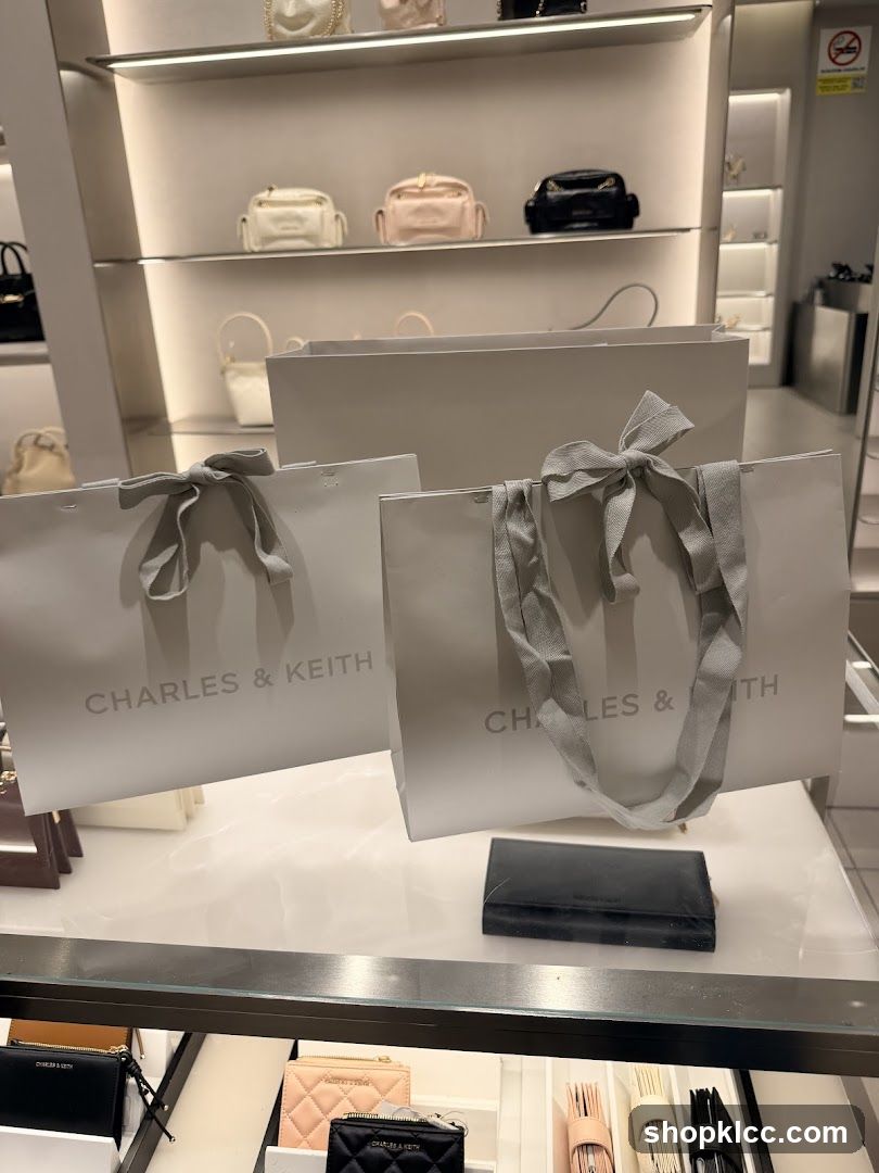 Charles & Keith Shopping Bags and Wallets