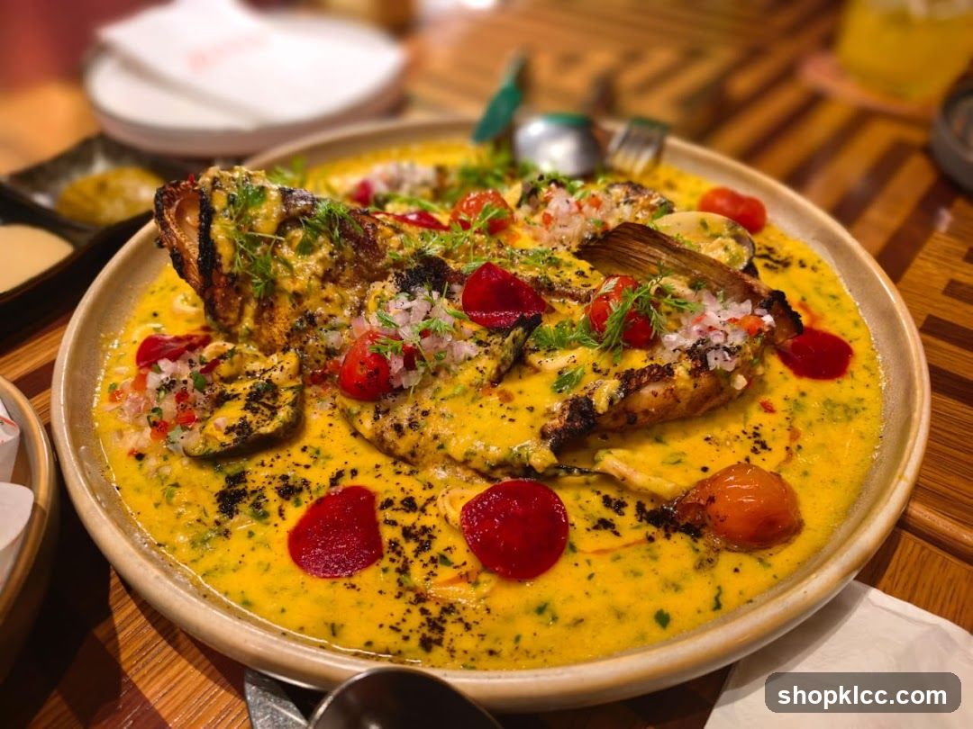 Whole Fish in Yellow Sauce