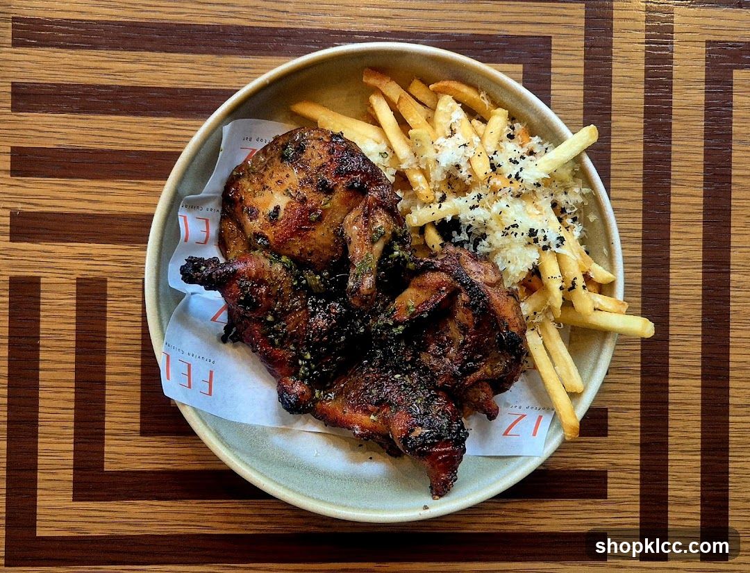 Peruvian Chicken and Fries