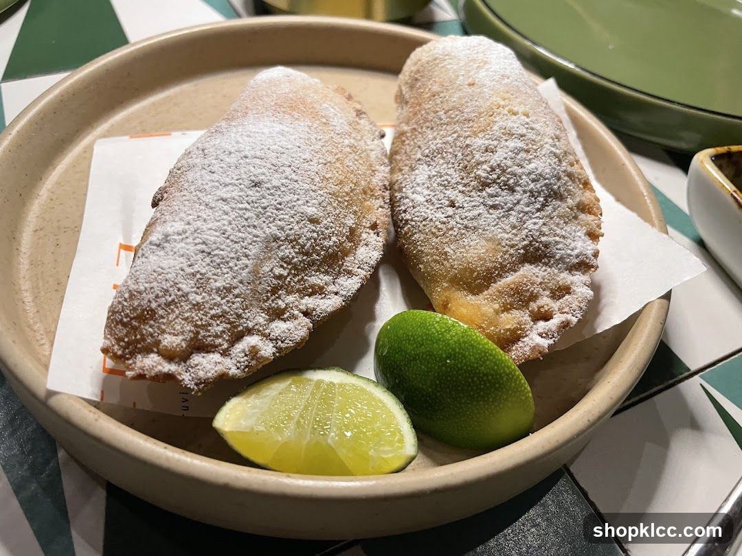 Sweet Empanadas with Lime