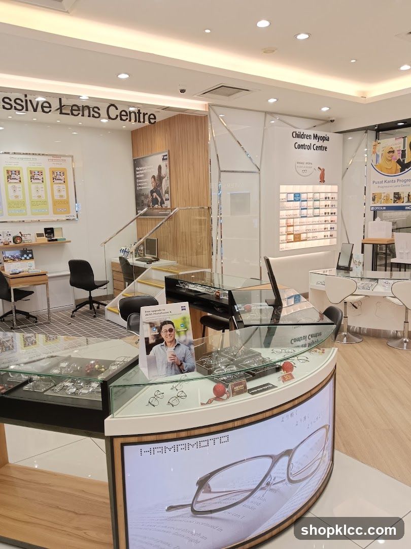 Optical Store Interior